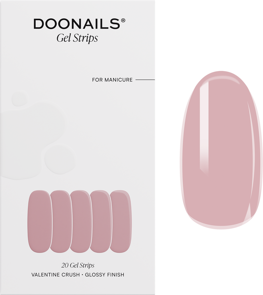 

УФ-лак для ногтей Doonails UV Gel Strips Valentine Crush