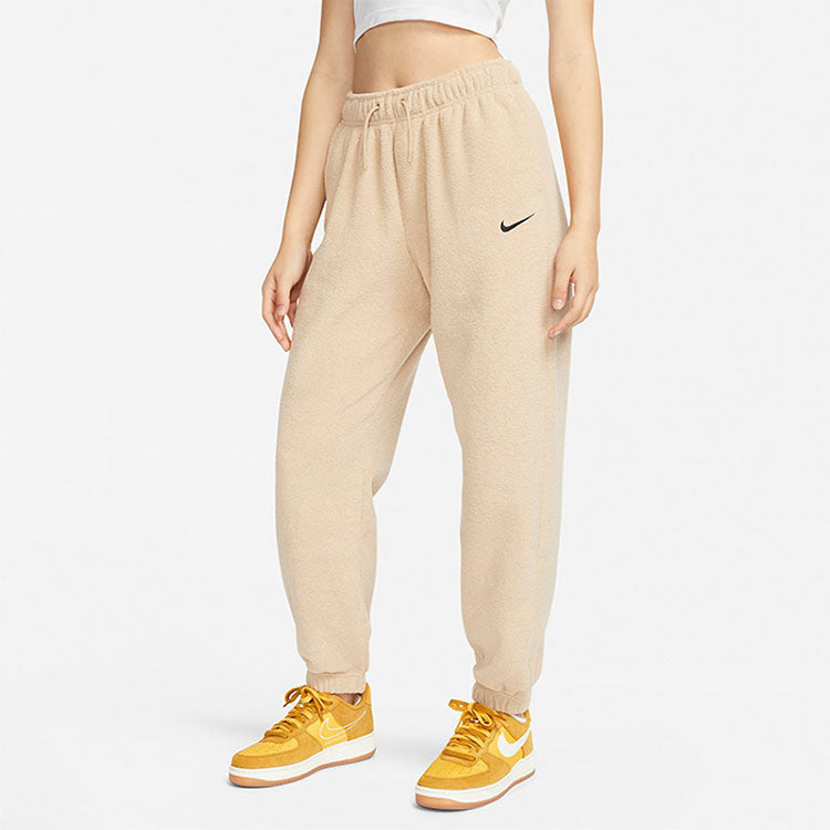 Спортивные брюки (WMNS) Nike Small Logo Training Casual Sports Pants/Trousers/Joggers Light DD5111-200 — фото 3