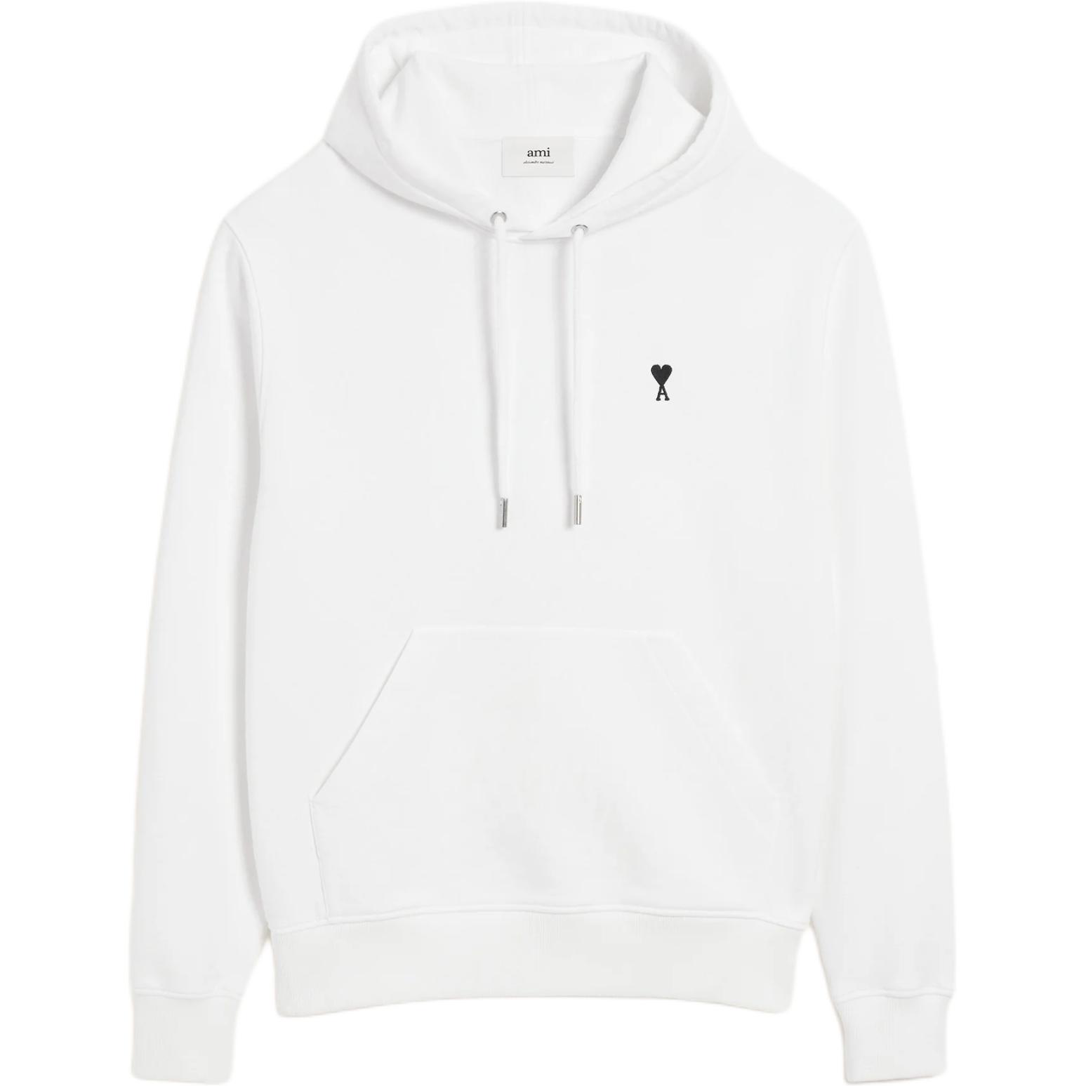 

Ami Ami De Coeur Classic Fit Hoodie AMIPARIS, белый