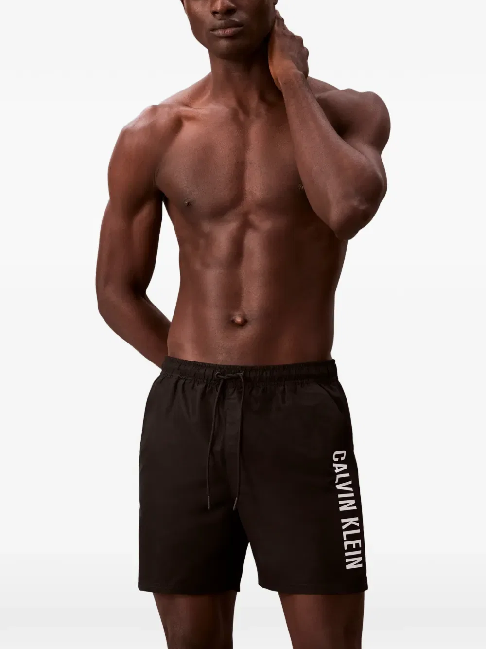 Плавки с завязками, обеспечивающие интенсивную тренировку Calvin Klein, черный — фото 3