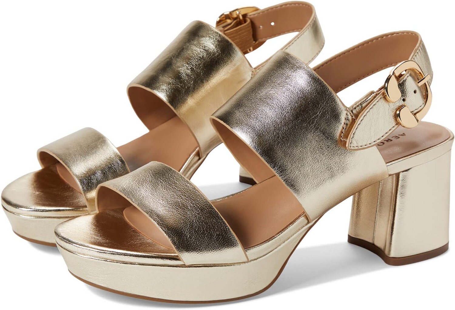 

Босоножки Camera Aerosoles, цвет Gold Metallic Leather