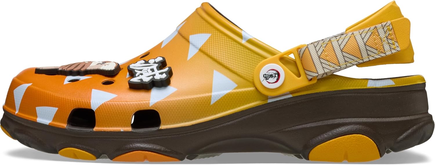 

Сабо Унисекс Взрослые Классические Сабо Demon Slayer Все Типы Поверхностей Регулируемые Crocs, Zenitsu