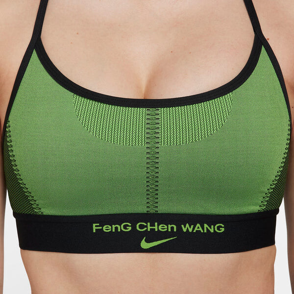 Жилеты x бюстгальтер feng chen wang Nike, зеленый — фото 4