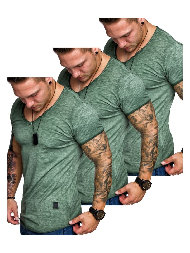 

Футболка Amaci&Sons, цвет (3x khaki)
