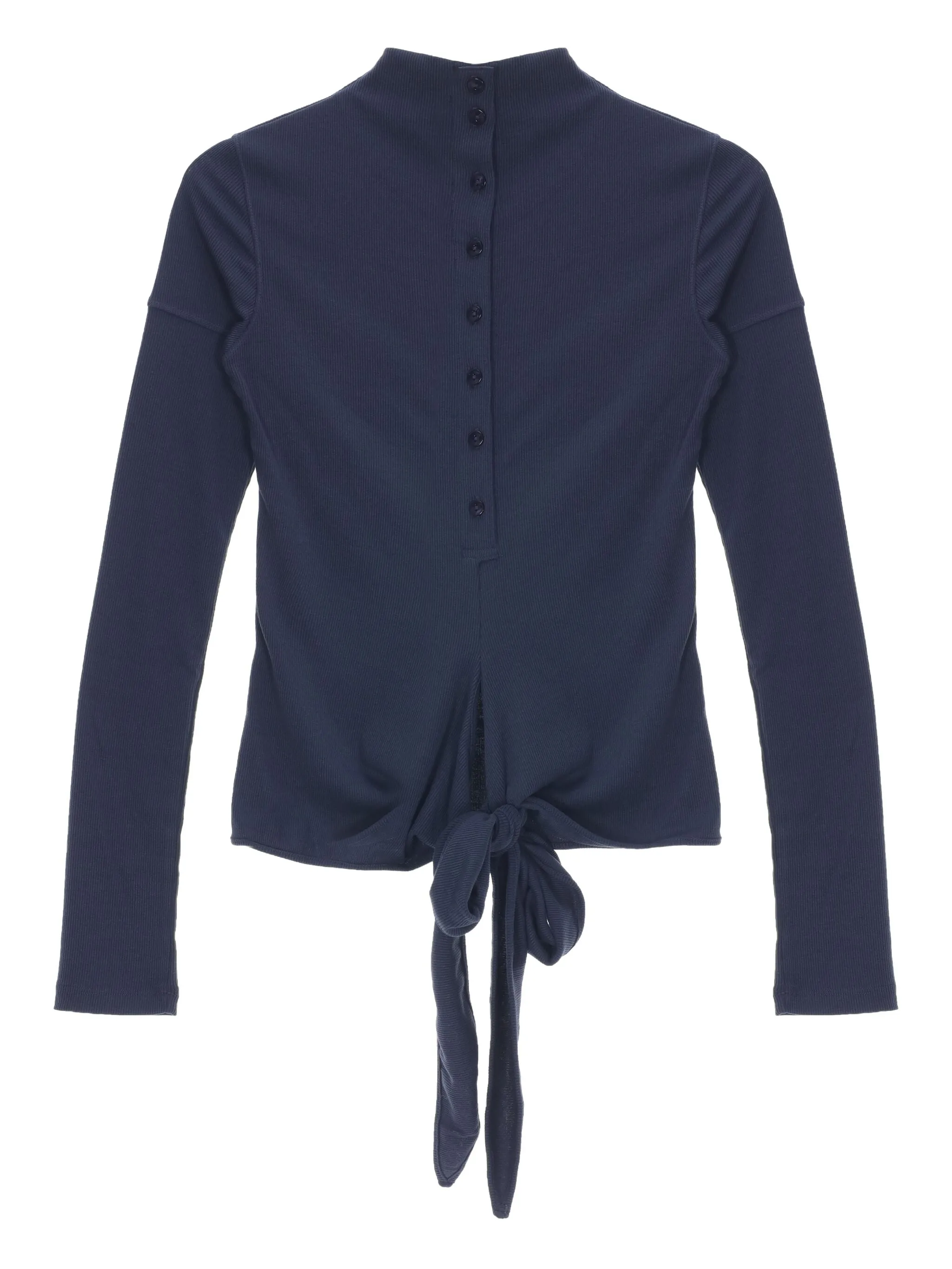 

Футболка с запахом Low Classic, синий