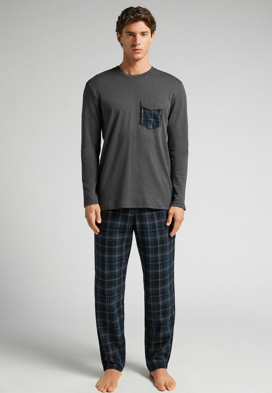 

Пижамный комплект IUMAN Intimissimi Uomo SET, Natural/Mottled Light Blue