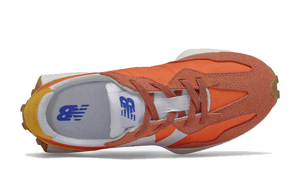 Кроссовки 327 New Balance, оранжевый — фото 4