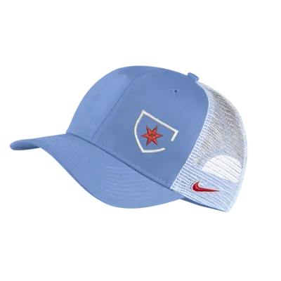 

Бейсболка Nike Chicago Red Stars Classic99 Soccer Trucker Hat, цвет Valor Blue