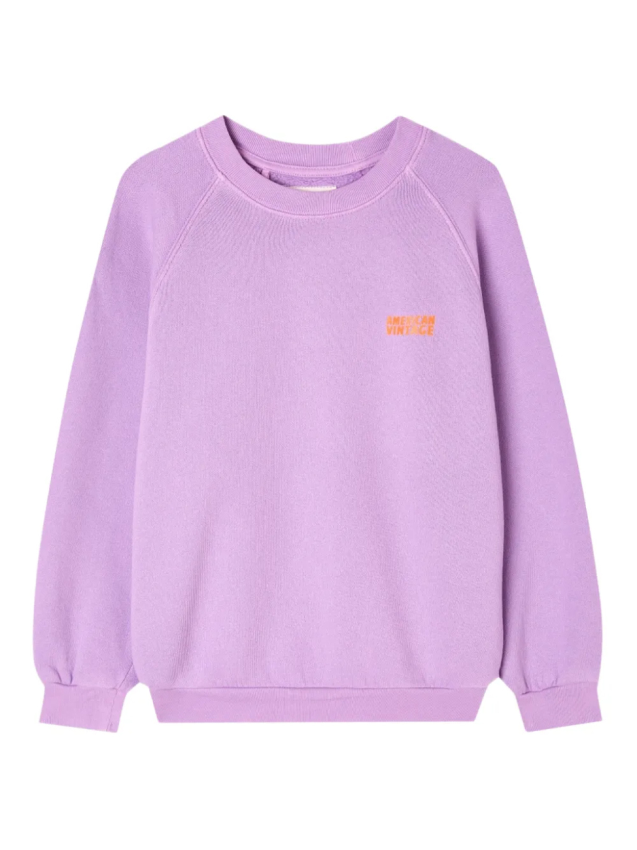 

Толстовка с логотипом American Vintage Kids, фиолетовый