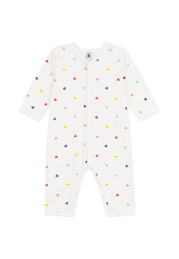 Пижама унисекс Petit Bateau, Marshmallow/Multico