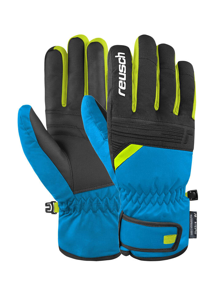 

Перчатки Reusch, цвет 4452 brill.blue/black/saf.yell