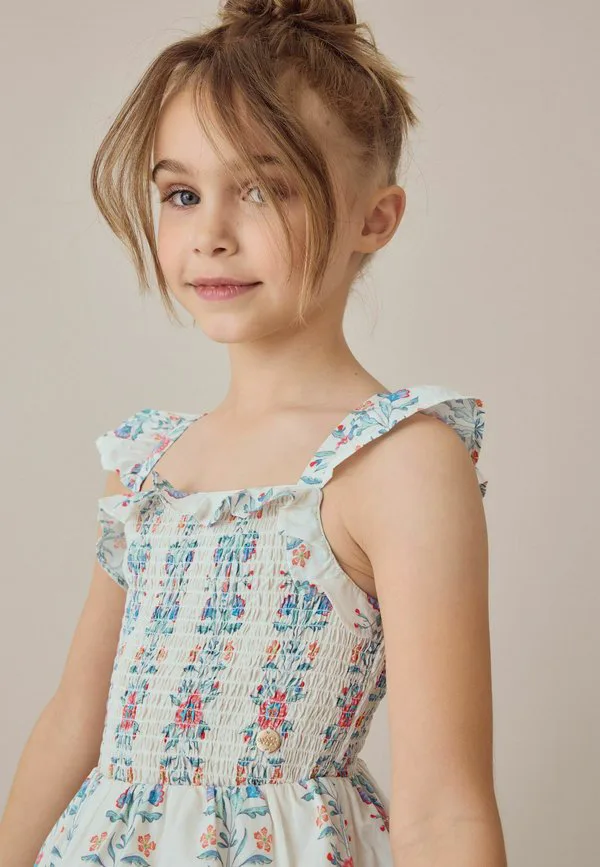 Повседневное платье стандартного кроя Laura Ashley, Multi Stripe Floral — фото 4