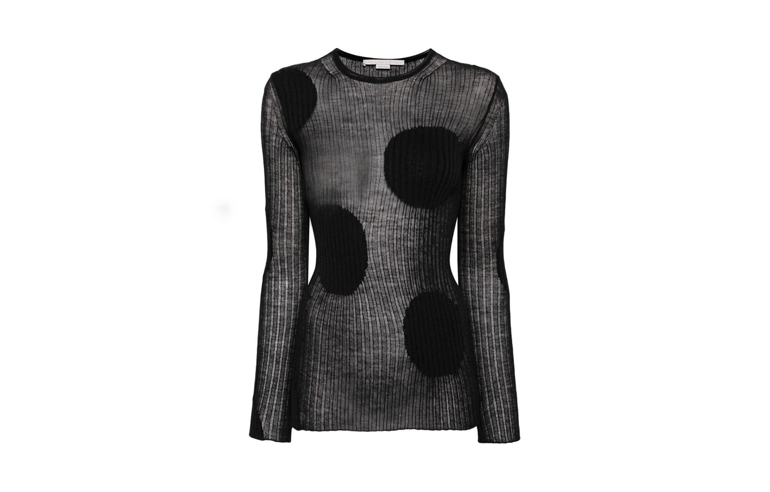 

SS24 Вязаный свитер женский Obsidian Black Stella McCartney