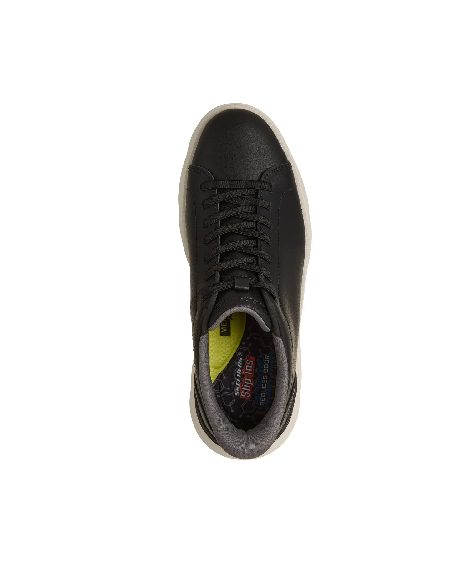 Мужские белые кроссовки SKECHERS Hands Free Slip-ins: Garza - Enticer — фото 2