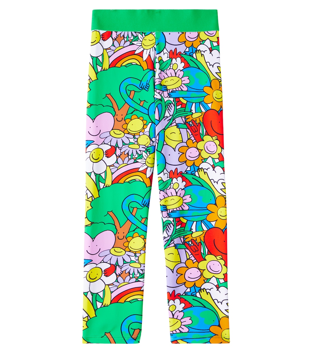 

Принтованные леггинсы Stella McCartney Kids, Multicolor/Multicolo