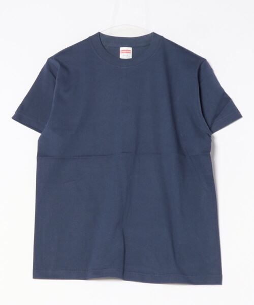 

VIBGYOR Футболка с коротким рукавом, однотонная, United Athle, индиго-синий