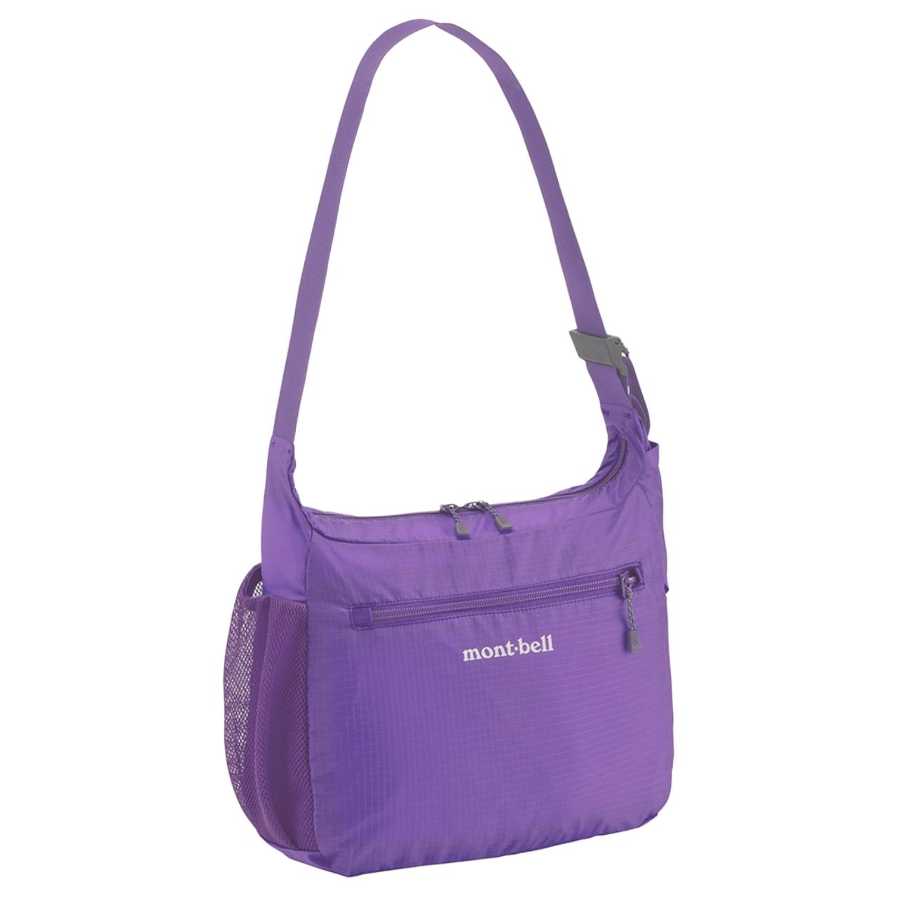 

MONTBELL Нейлоновая наплечная сумка Унисекс Фиолетовая, Purple