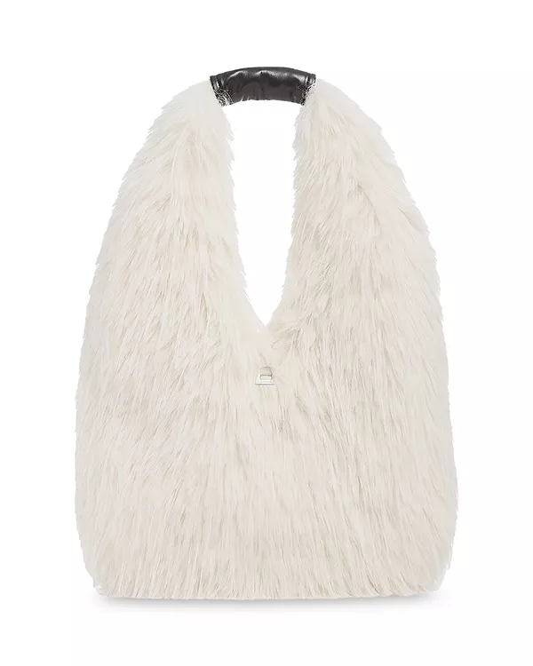 

Сумка Colette из искусственного меха с бахромой Apparis, белый