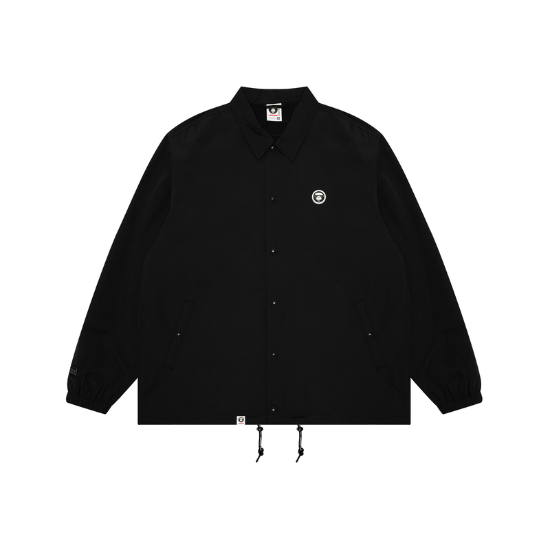 

Aape Куртка с длинным рукавом с нашивкой логотипа A Bathing APE, Black BKX
