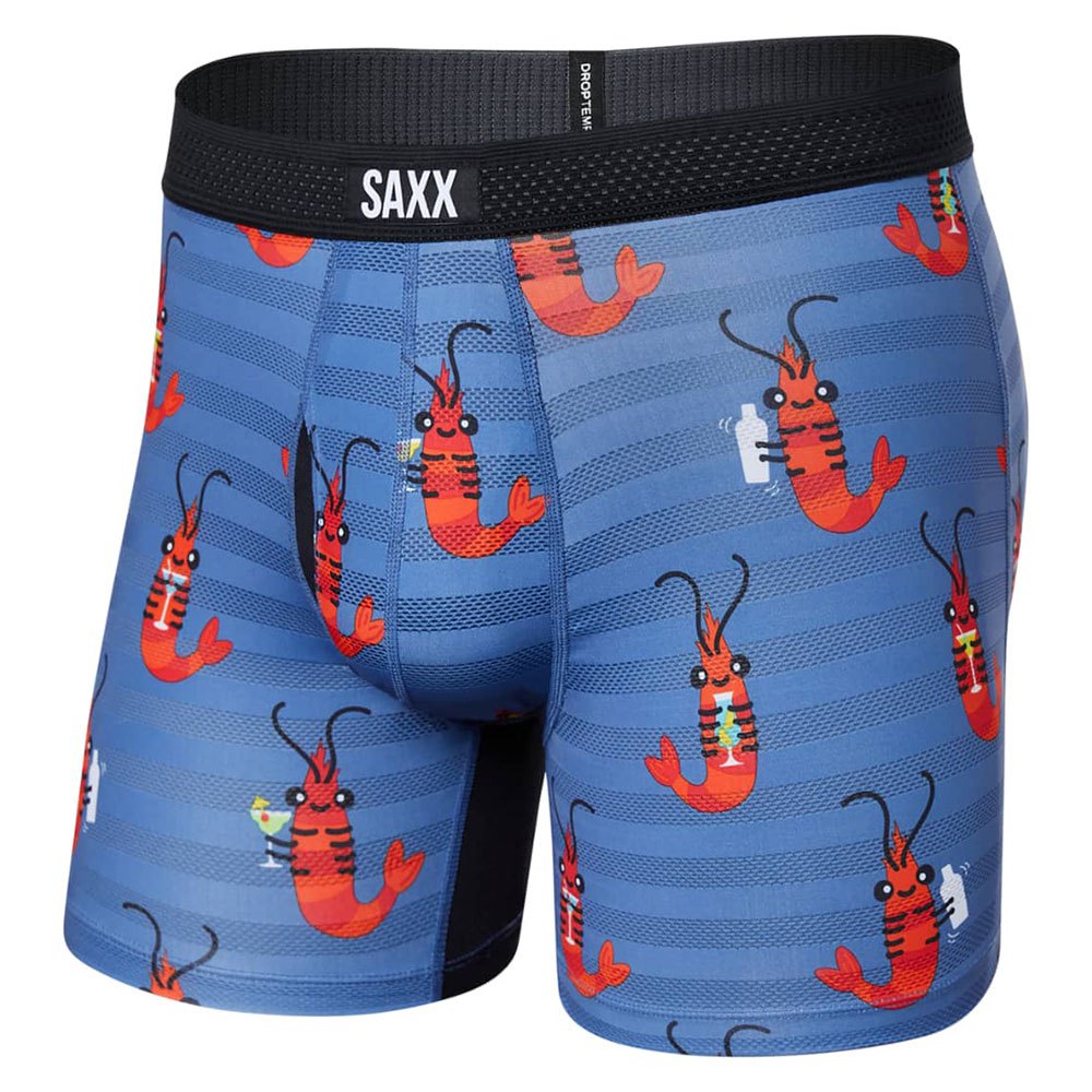 

Боксеры SAXX Underwear Droptemp Cooling Mesh, синий