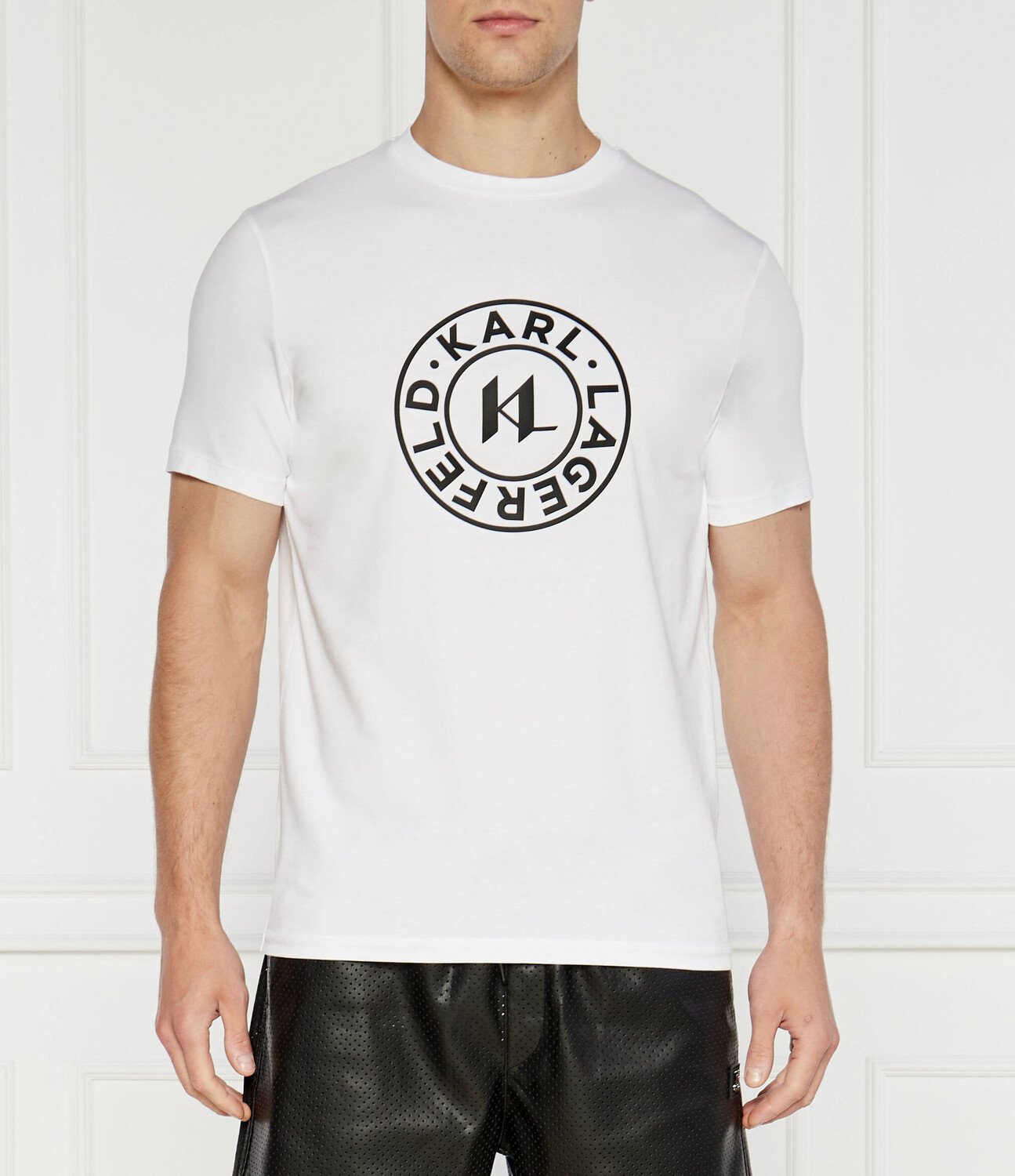

Футболка Karl Lagerfeld Regular Fit, белый