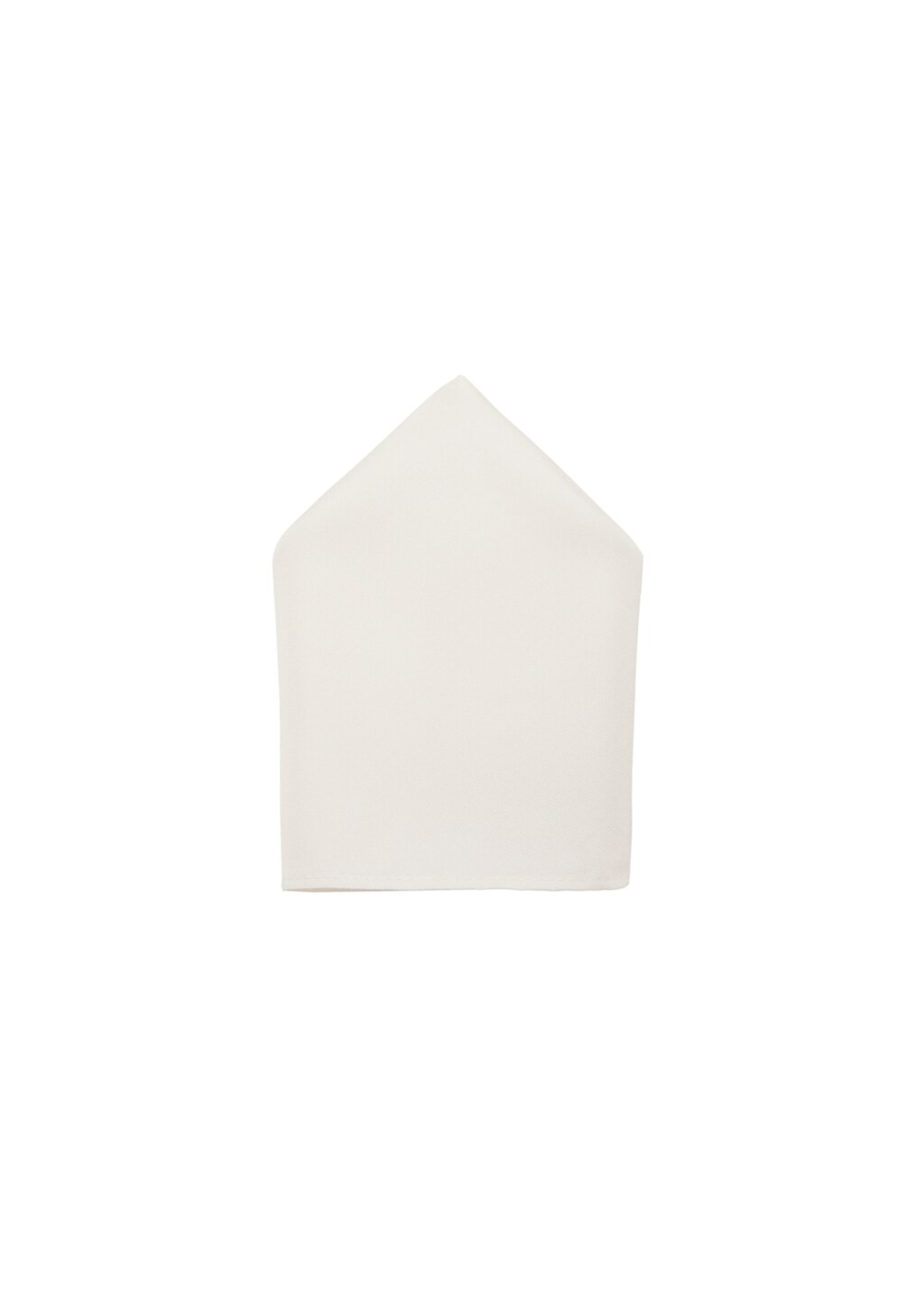 

MANGO MAN Карманный платок 'Basico' в белом цвете