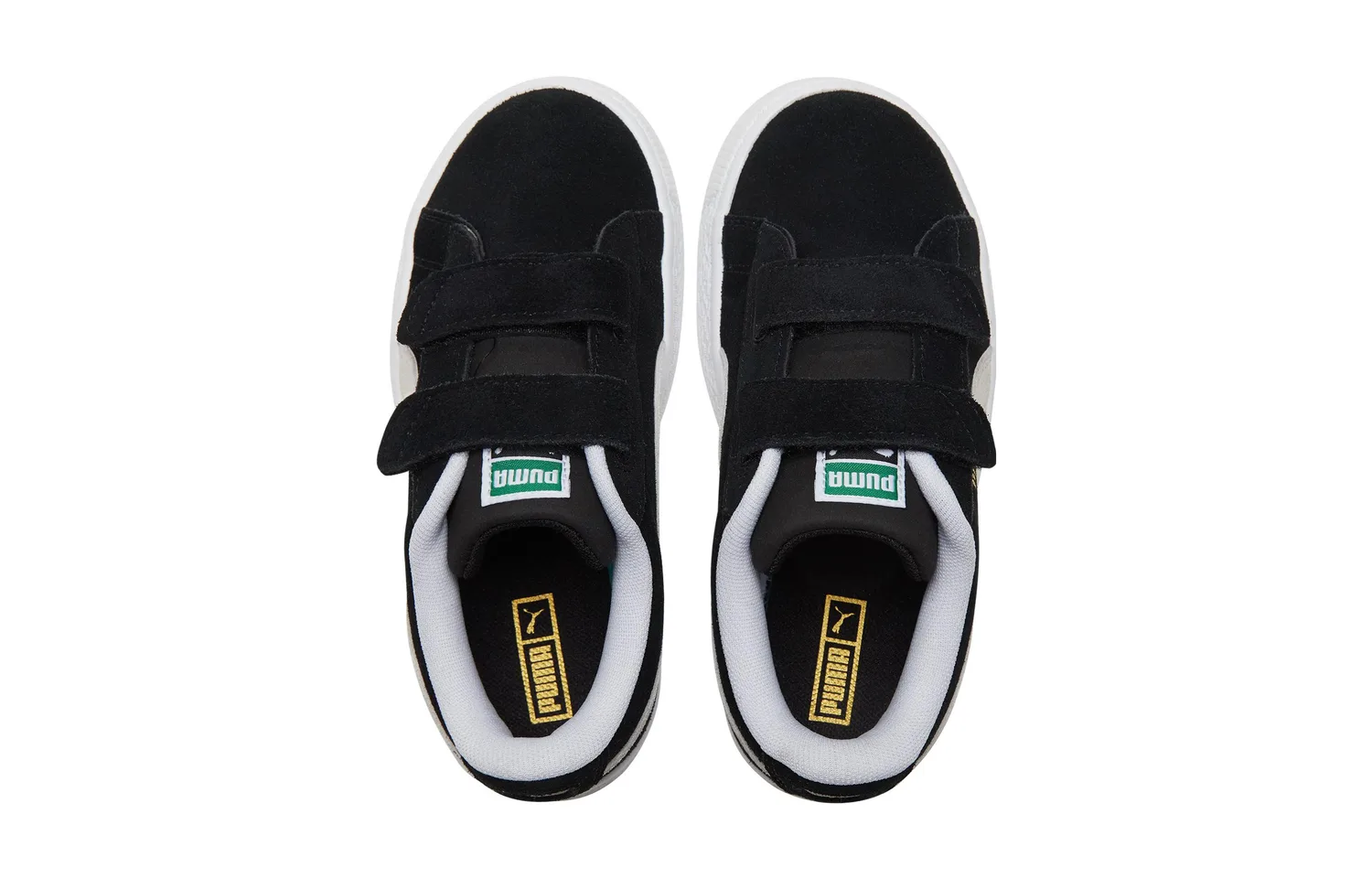 PUMA Классические удобные устойчивые к истиранию низкие детские скейтерские кроссовки black white kids — фото 4