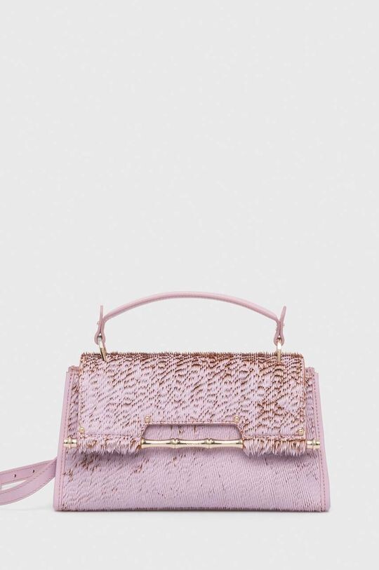 

Кожаная сумочка Guess, фиолетовый