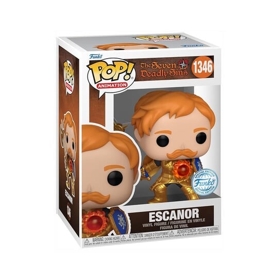 

Funko POP! Escanor 1346 (Металлик) - Семь Смертных Грехов