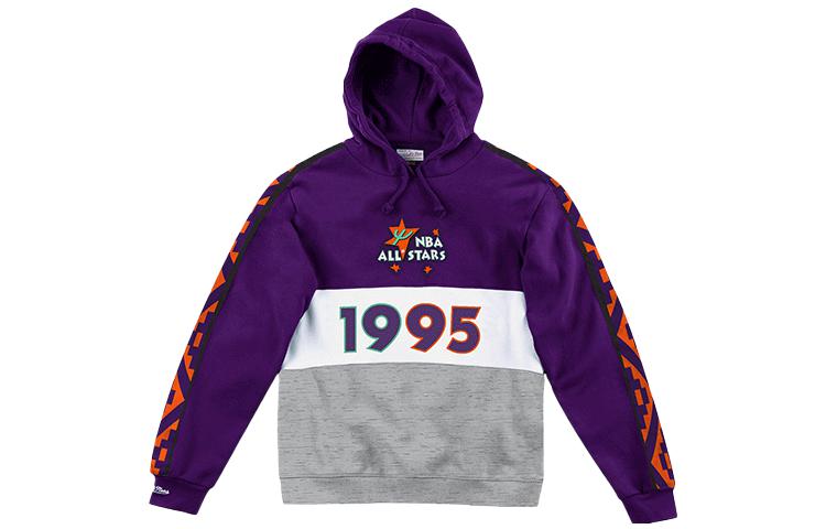 

Свитшот унисекс фиолетовый Mitchell Ness