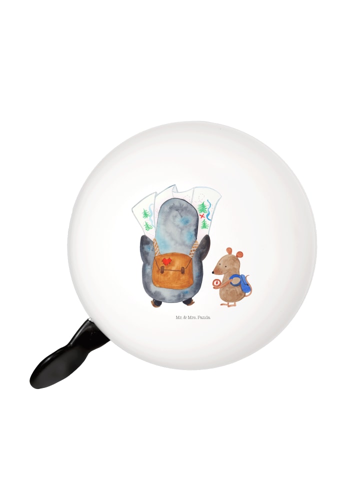 

Mr. & Mrs. Panda звонок велосипед пингвин и мышь турист без слов белый