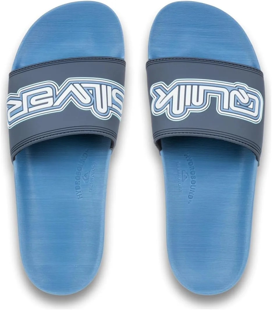 Шлепанцы Quiksilver mens Rivi, индиго — фото 3
