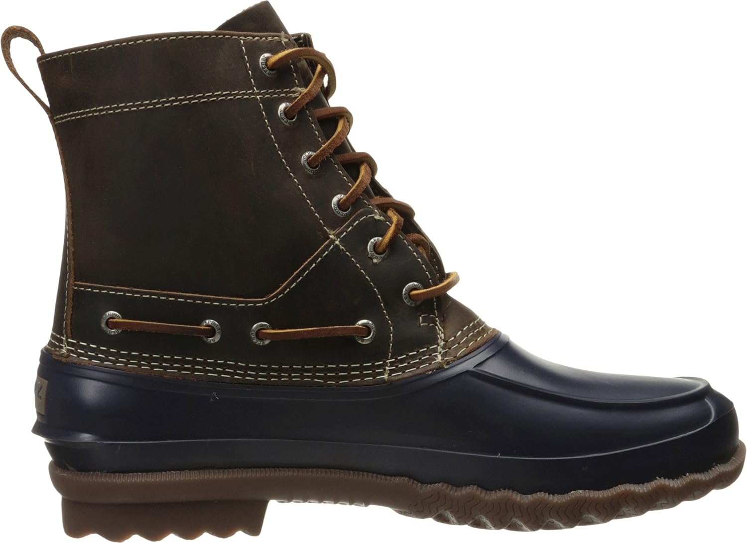 Мужские дождевые сапоги Sperry Top-Sider Decoy, синий/бежевый/темно-синий — фото 3