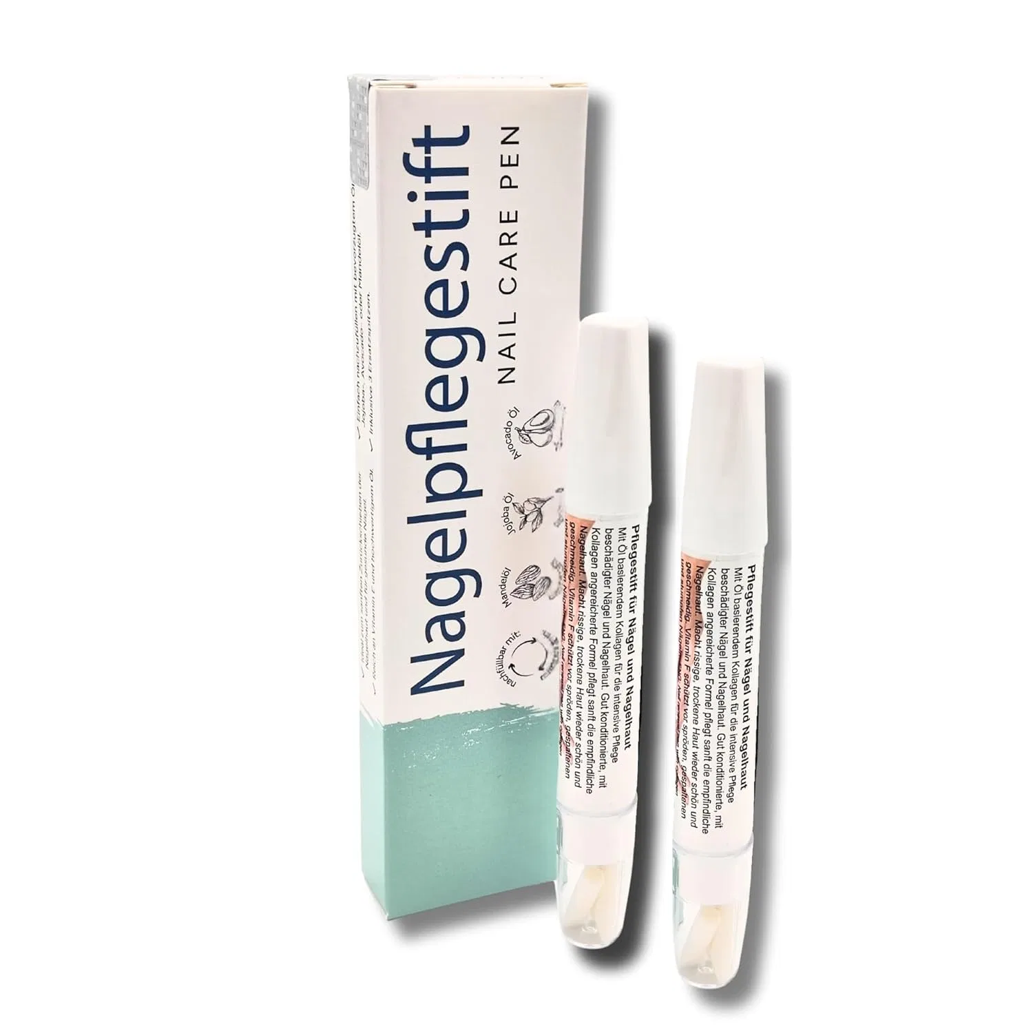 Набор ручек-масел для кутикулы Remos с коллагеном, 2 шт. Remos Professional Body Care