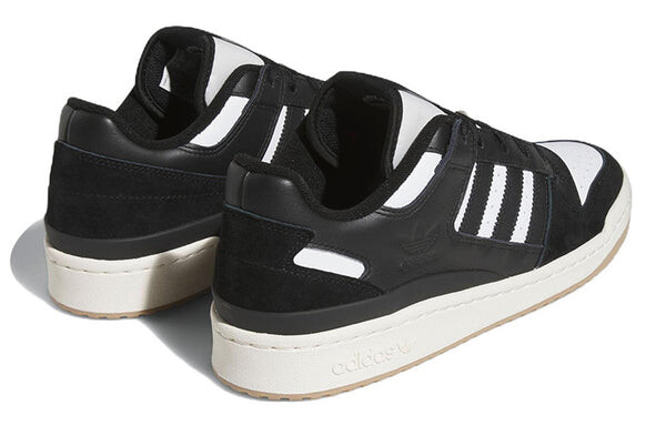 Кроссовки оригиналы форум низкие классические туфли Adidas, черный — фото 4