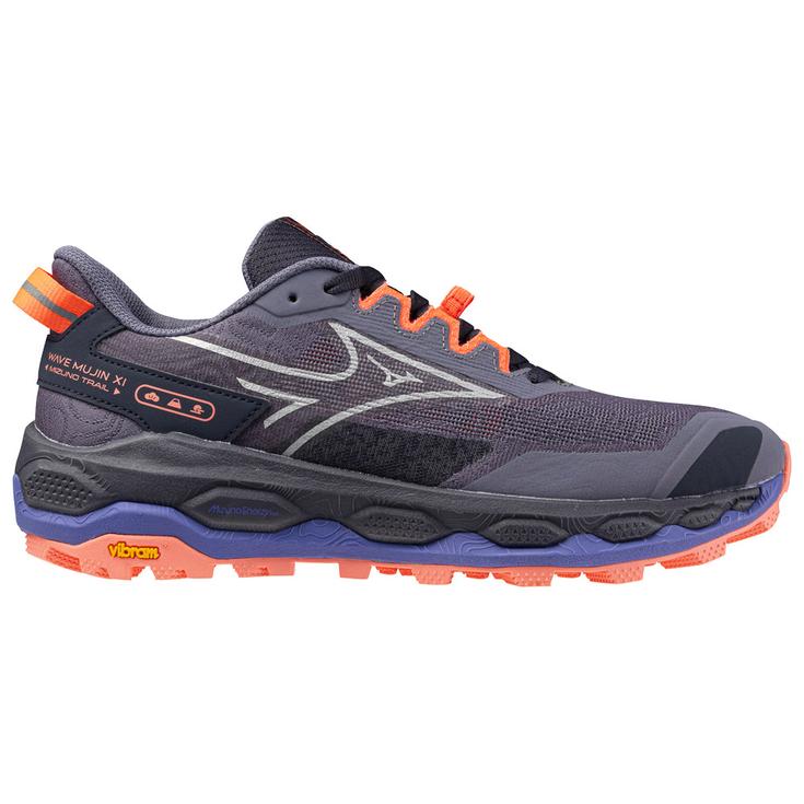 

Кроссовки для трейлраннинга wave mujin 11 w bluegranite silver strik cora - 4.5 Mizuno