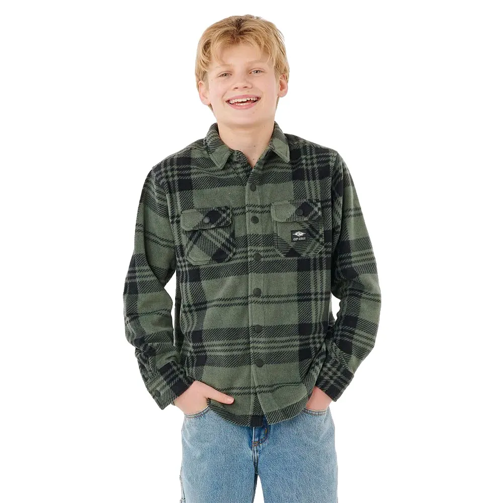 

Рубашка Rip Curl Fun Times Fleece, зеленый