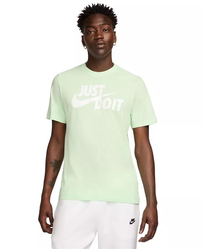 

Мужская спортивная одежда Футболка Just Do It Nike, зеленый