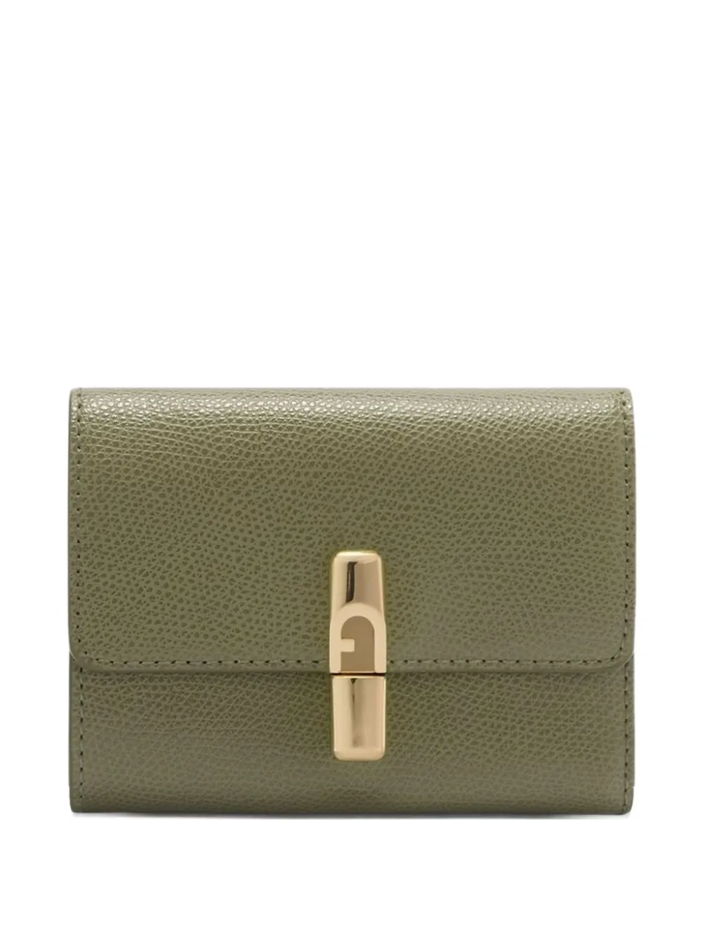 

Кошелек Iride из зернистой кожи Furla, зеленый