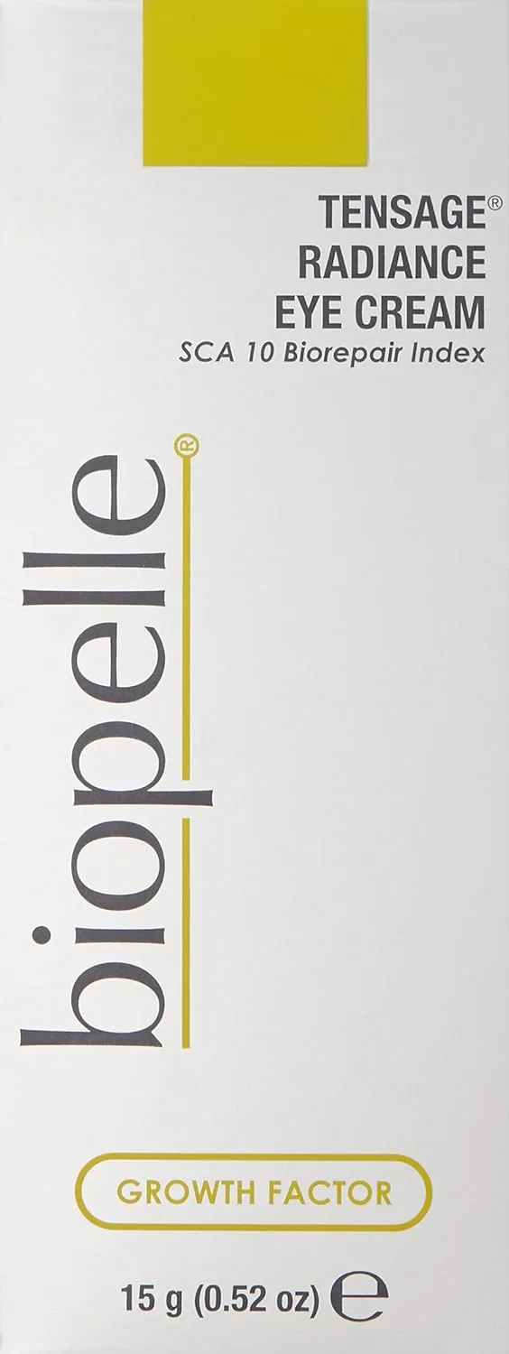 Крем для глаз Biopelle Tensage Growth Factor Radiance с индексом биовосстановления SCA 10, осветляющий уход за кожей вокруг глаз, 0,52 унции. — фото 2