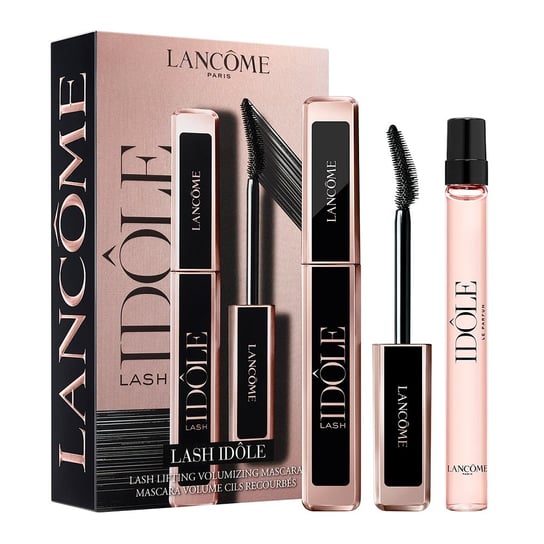 

Набор туши для ресниц 01 Glossy Black 8 мл + парфюмированная вода-спрей 10 мл Lash Idole Mascara Gift Set, Lancome