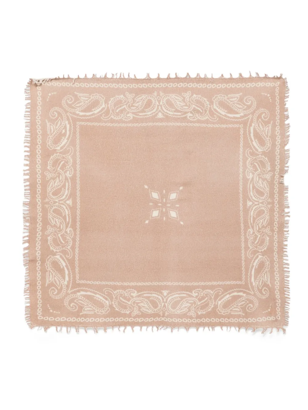 

Шарф Tuch с принтом пейсли и бахромой Liska, светло-коричневый