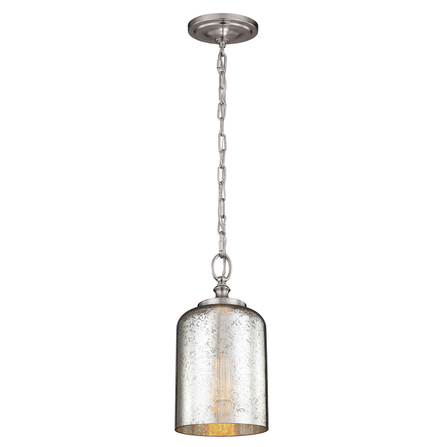 

Подвесной светильник Elstead Lighting, 16,5x48,3 см, цвета нержавеющей стали