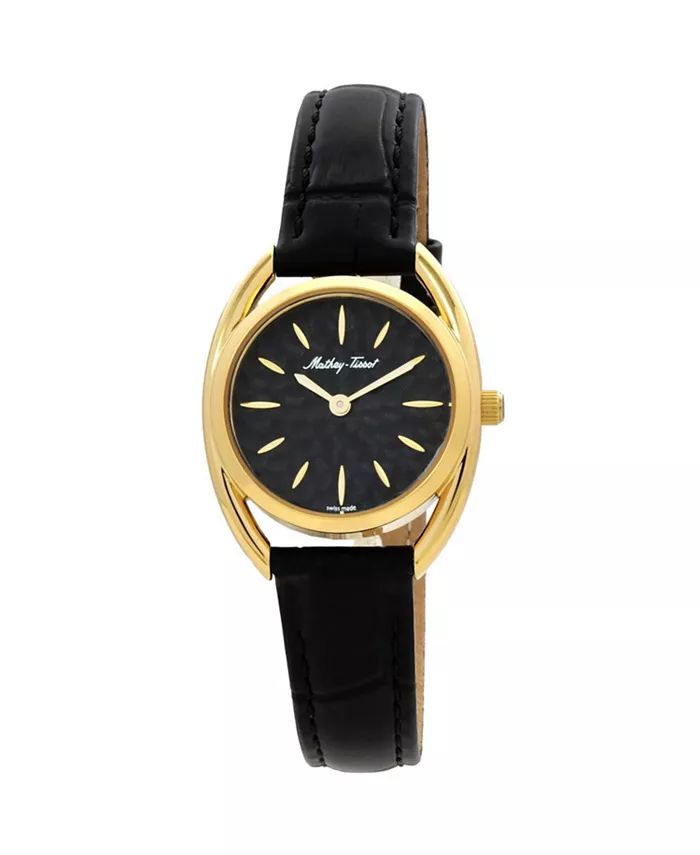 

Женские часы Saphira с черным циферблатом - D933PLYN Mathey Tissot, черный