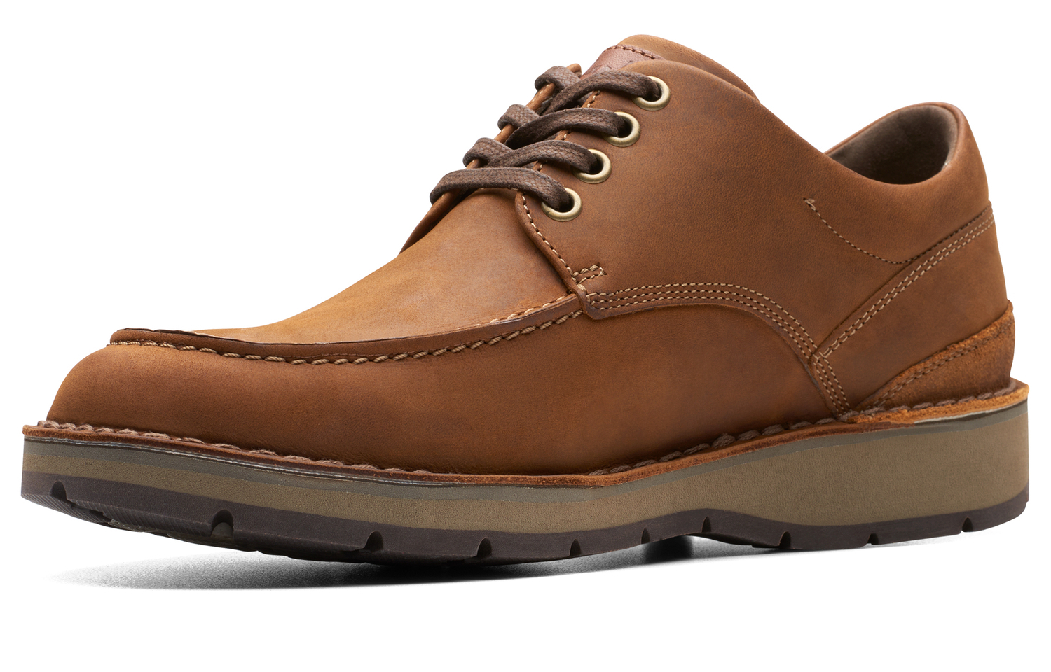 Clarks Кеды Graiver Collection мужские бежевые, цвет Tan 261746418 — фото 2