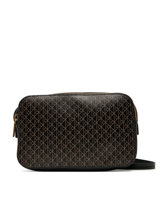

Женская сумка Emblem Aop Elongated Camera Bag LV04F3268G Calvin Klein, чёрный