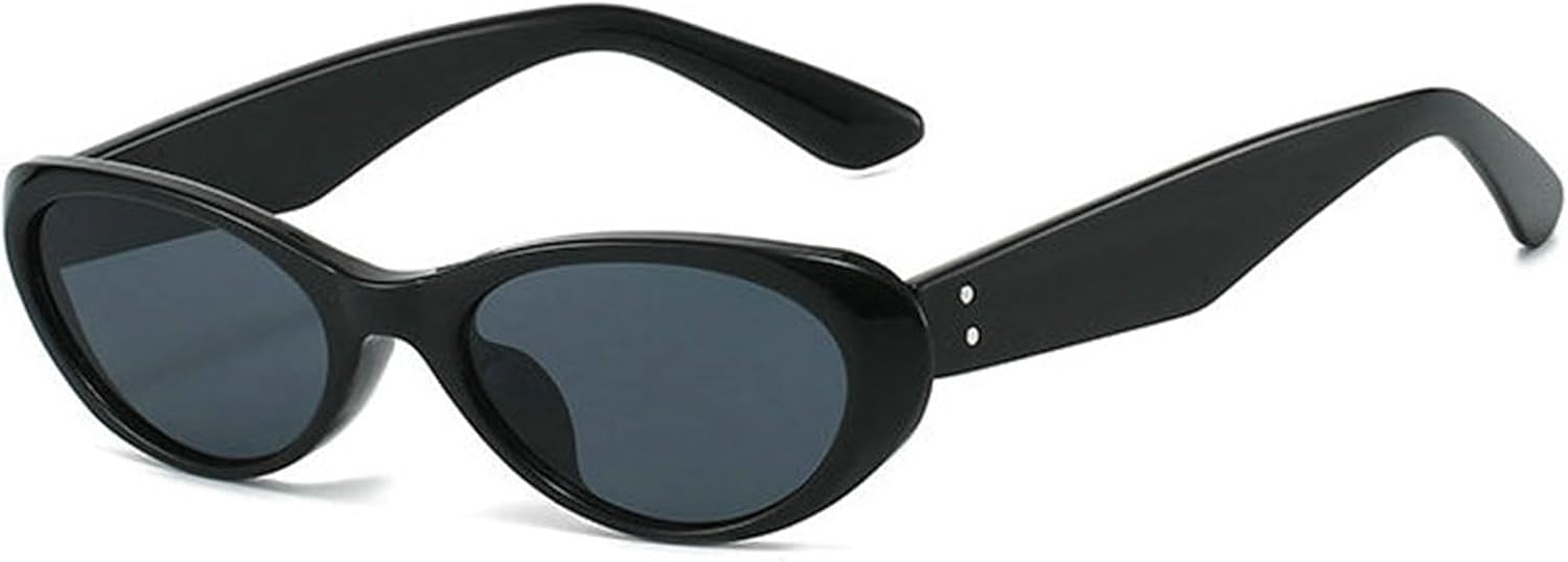 

Солнцезащитные очки Helena Retro Oval для женщин и мужчин, модные маленькие овальные очки конфетных цветов, винтажные очки 90-х годов, защита от ультрафиолета UV400, C1