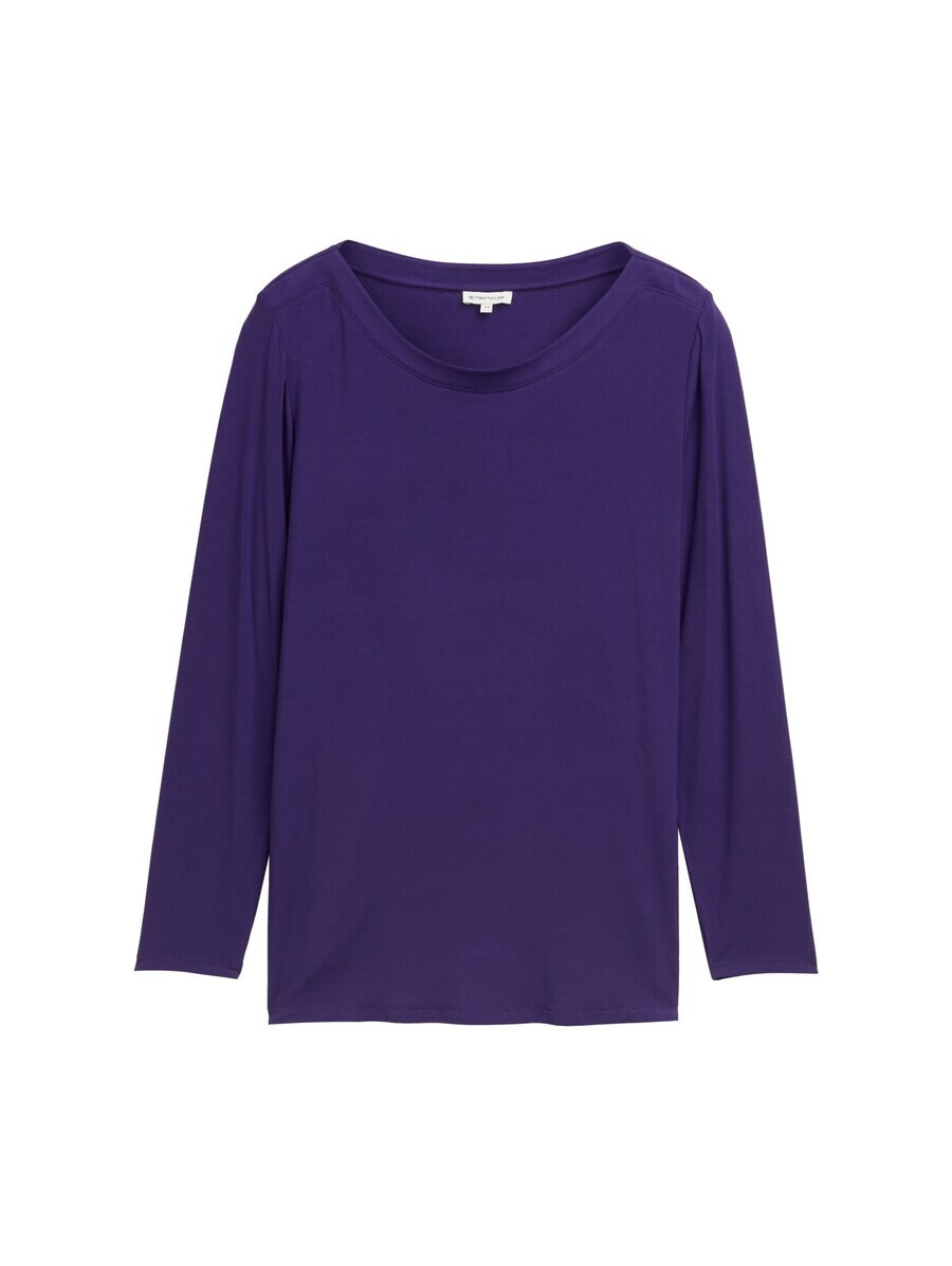 

Лонгслив Tom Tailor Women + Shirt, цвет violet