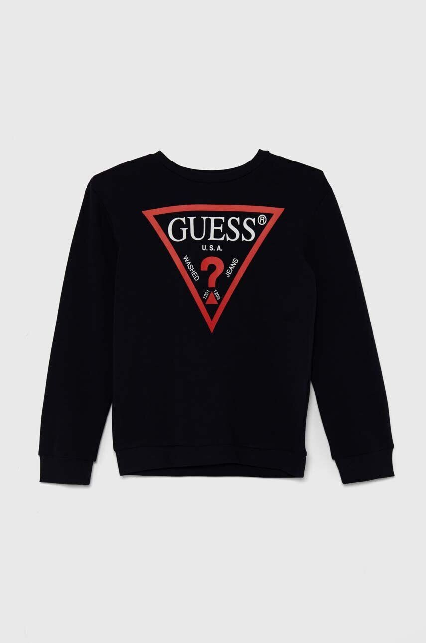 

Хлопковая толстовка Guess для мальчика/девочки, темно-синий
