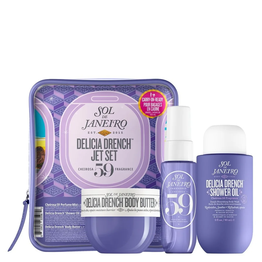 Набор для ухода за телом Delicia Drench Jet Set Sol De Janeiro, 1 шт — фото 2